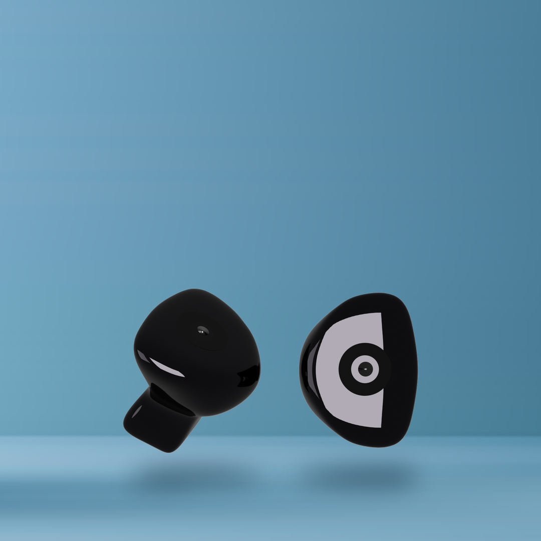 Bluetooth-otoplastiek op maat, vrijstaand